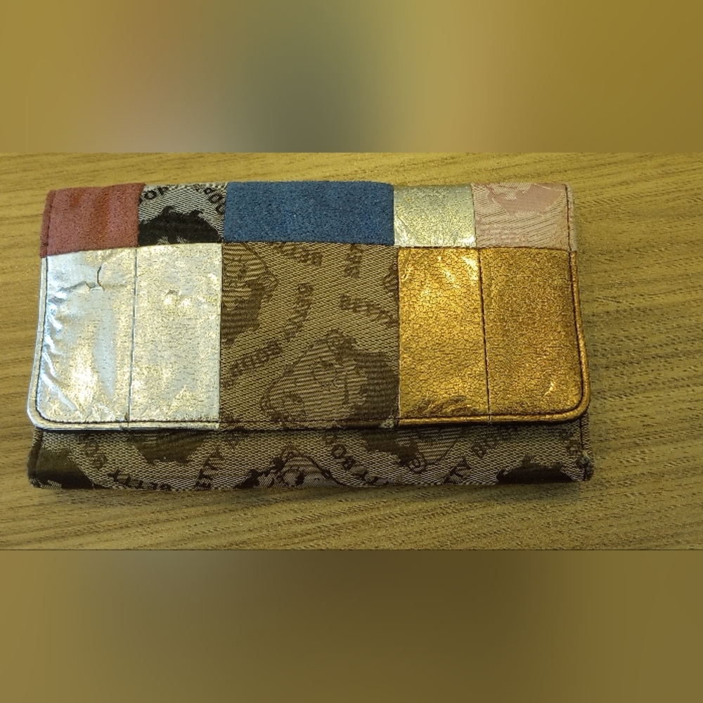 Colorful Patchwork Wallet Betty boop